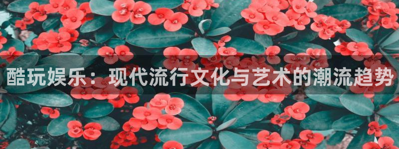 意昂3代理：酷玩娱乐：现代流行文化与艺术的潮流趋势