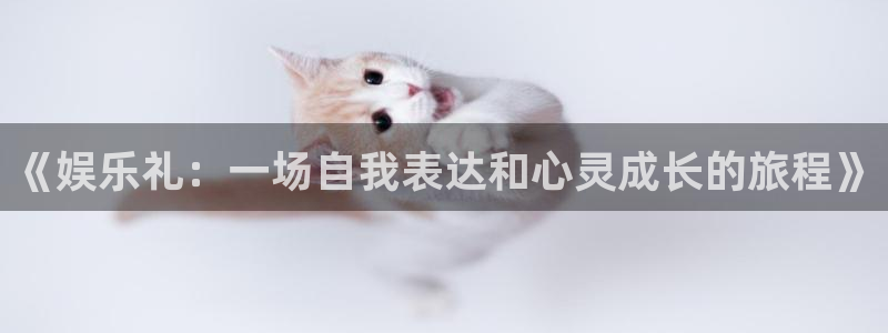 意昂3登陆：《娱乐礼：一场自我表达和心灵成长的旅程》